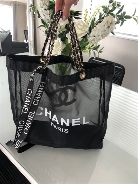 chanel vip tote|Chanel shopping tote.